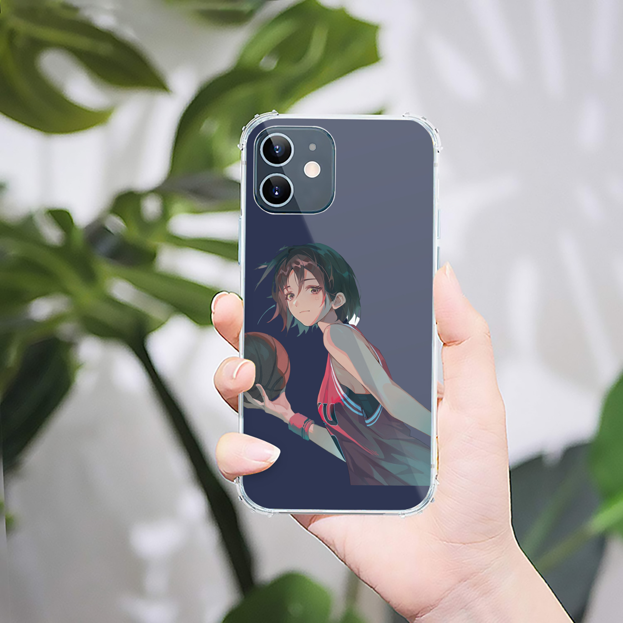 （画像用） SLAM DUNK／スラムダンク 【iPhone 12シリーズ対応】透明スマホケース（クリアソフトケース）